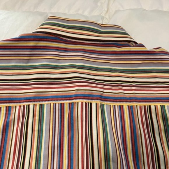 Martin Gordon Mu;ti-Colored Stripped Shirt - Picture 5 of 6